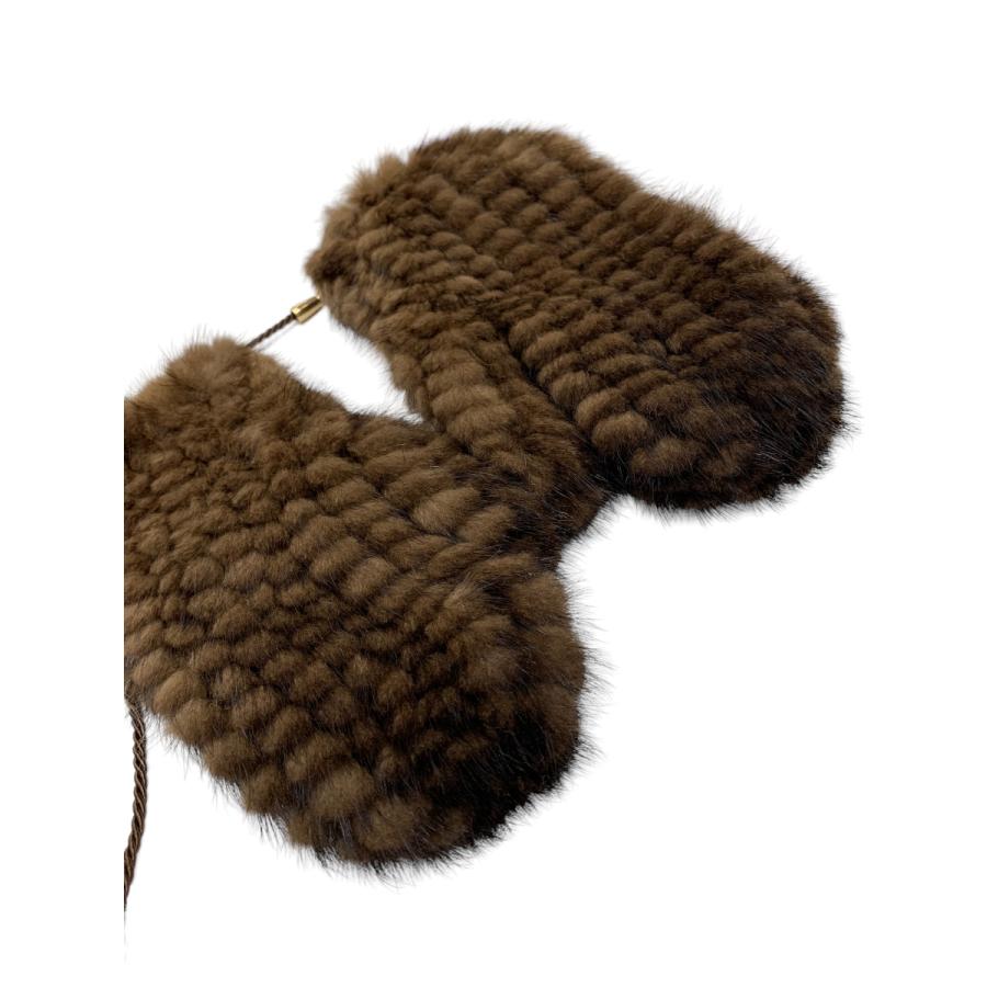 ウィークエンドマックスマーラ 560570 手袋 ブラウン ミンク