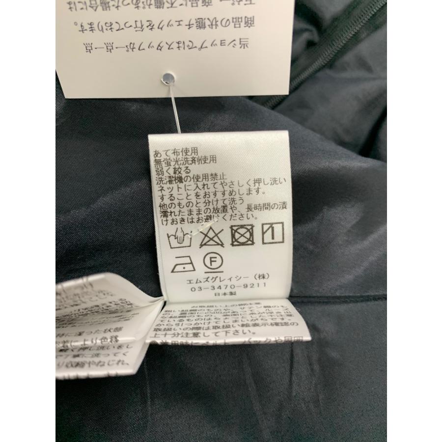 エムズグレイシー 411514 ワンピース 38 ブラック リボン 花柄
