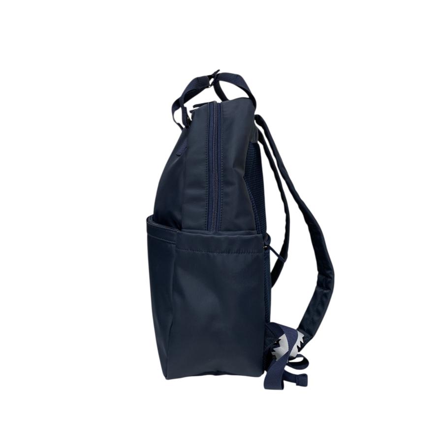キタムラ リュック R-0776 10101 バックパック ネイビー ロゴ刺繍