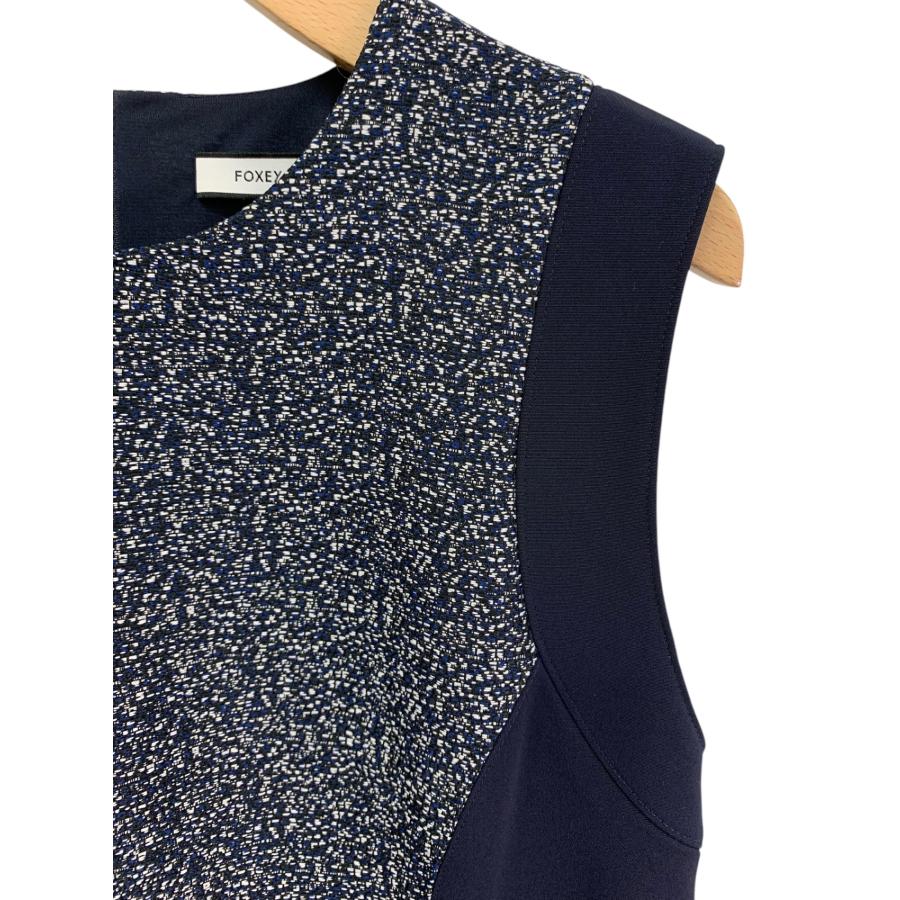 フォクシーニューヨーク Dress 35528 ワンピース 40 ネイビー