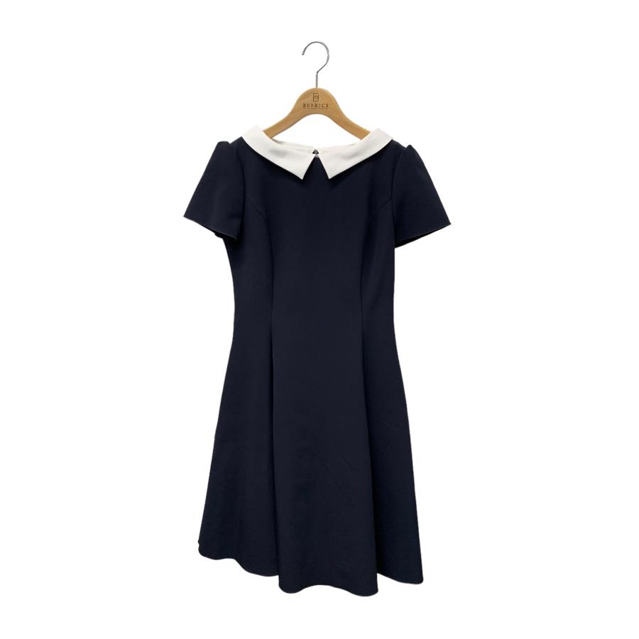 【美品】Foxeyネイビードレス フォクシーニューヨーク New Standard Dress 42633 ワンピース
