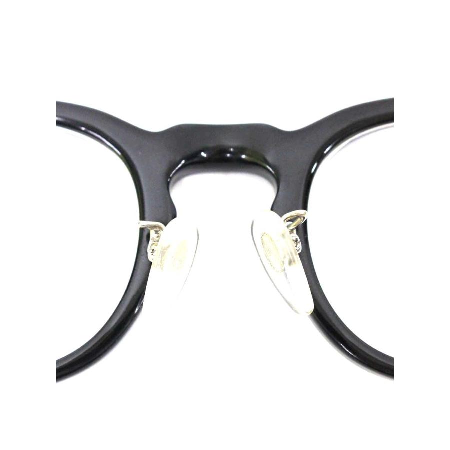 金子眼鏡 KC-87 メガネ ブラック ウェリントン ITD5BDF4Z0S8