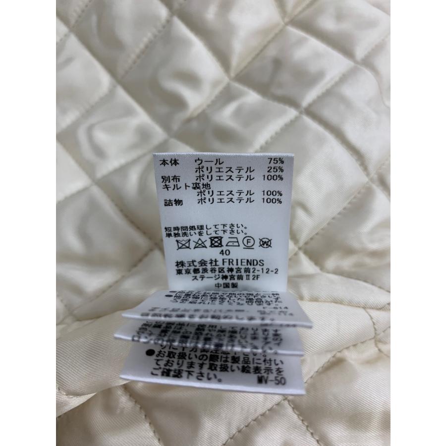 ミュベール MA233FC006 コート 40 アイボリー ボア 起毛 ITDCPH1UZ17K  