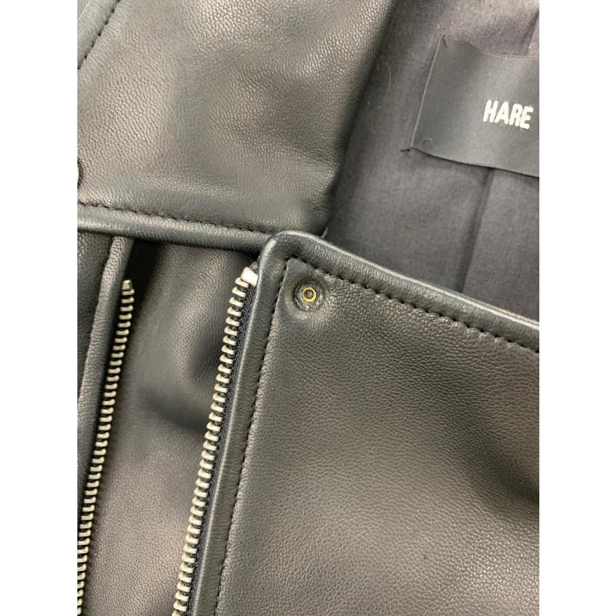 【美品】HARE/羊革/ダブルライダース/レザージャケット/HA030007AD Yahoo!オークション - HARE ハレ HA030007AD 羊革 ラムレザー ダブル
