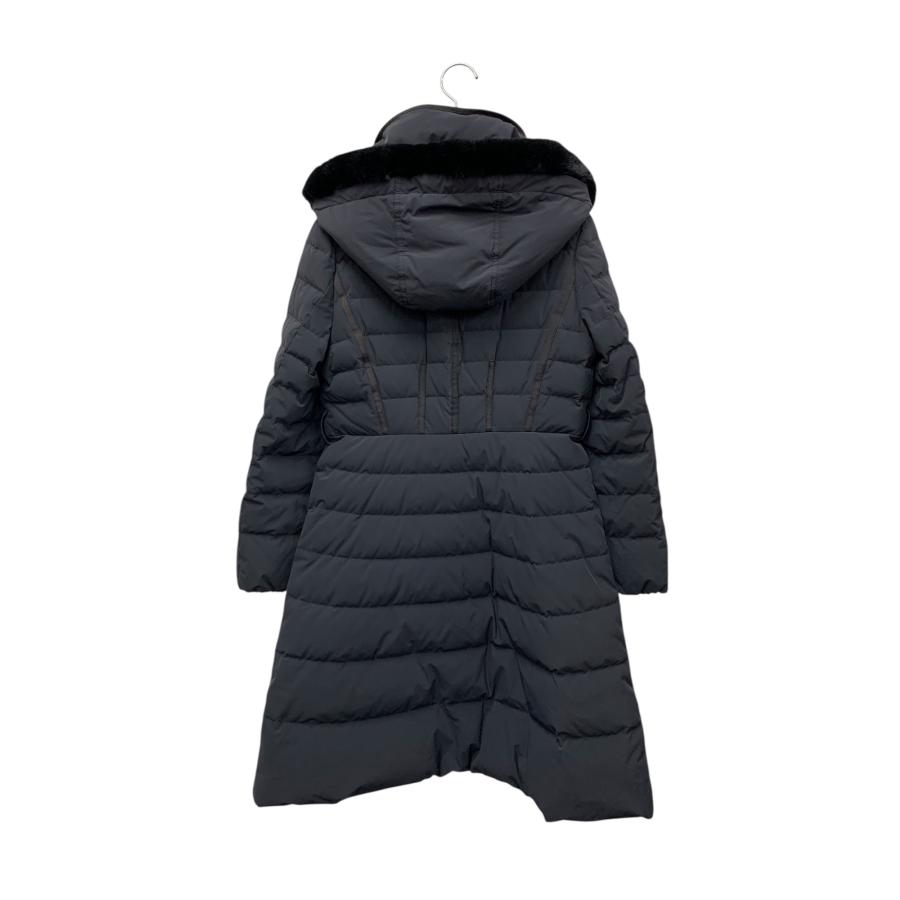 エムズグレイシー 819509 ダウンコート 38 ネイビー レッキスファー