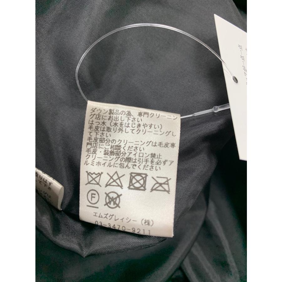 エムズグレイシー 819509 ダウンコート 38 ネイビー レッキスファー