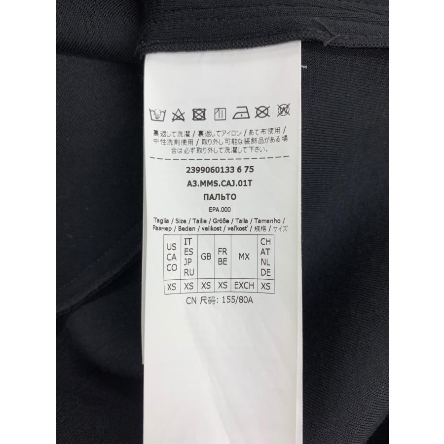 エスマックスマーラ 23990060133 コート XS ブラック ダンボールニット