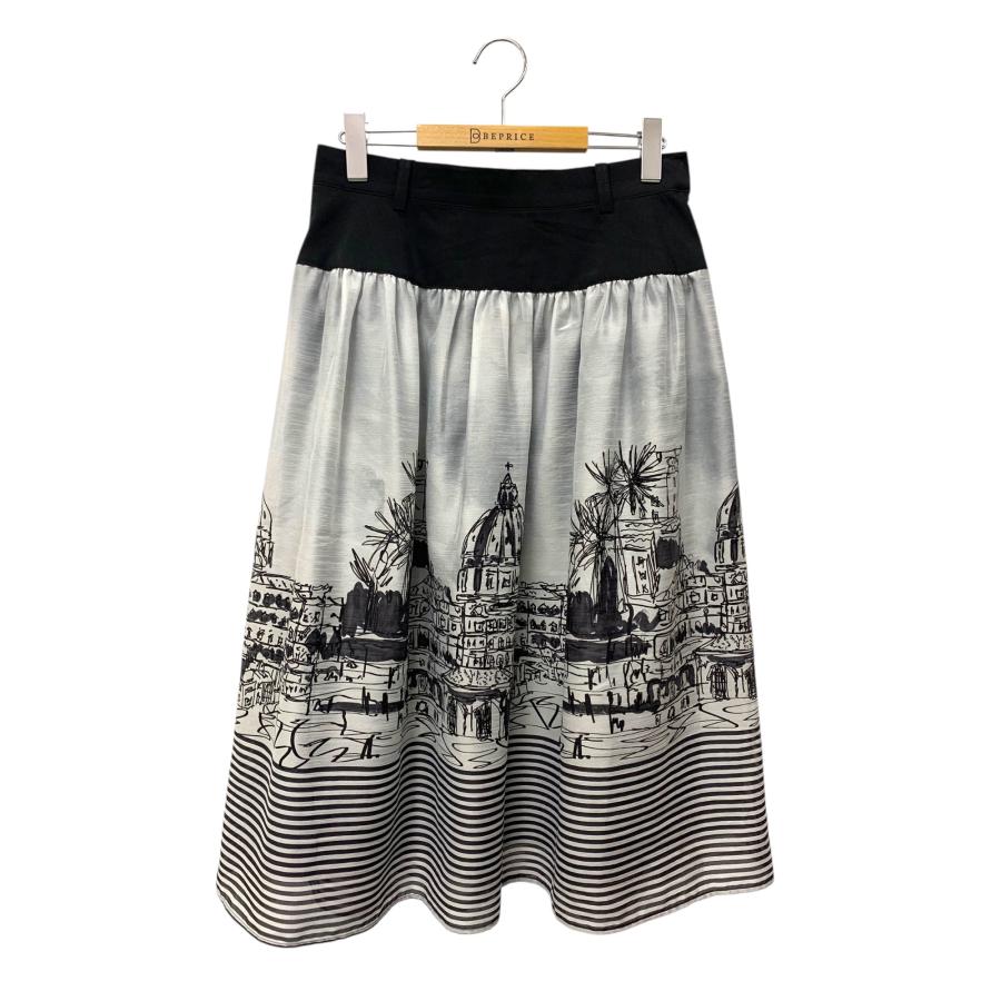 エムズグレイシー SPRING Collection 517105 スカート 40 ホワイト