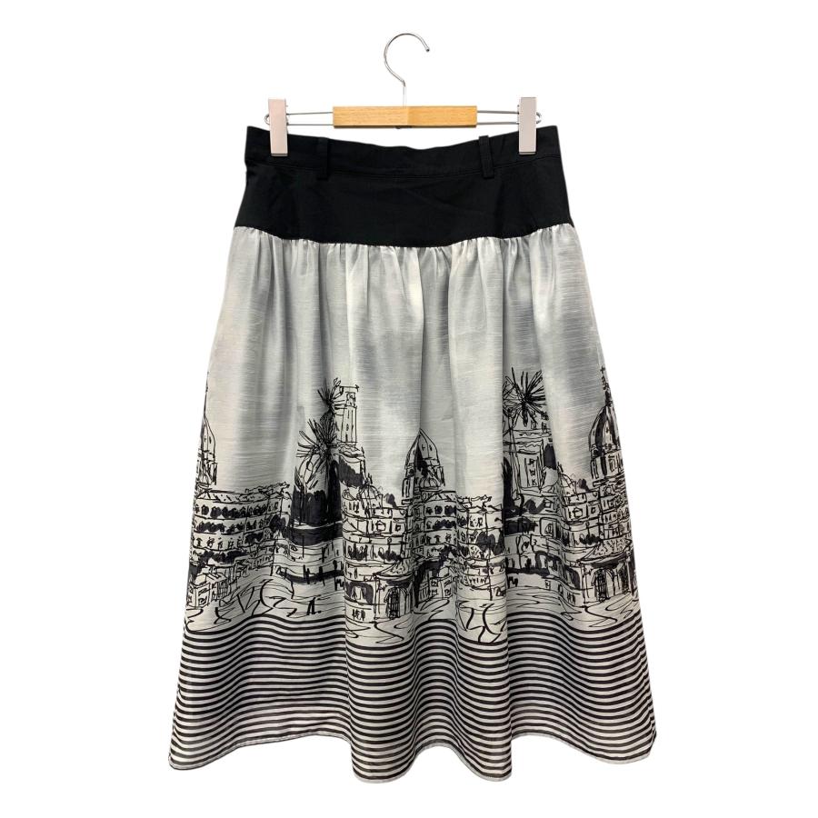 エムズグレイシー SPRING Collection 517105 スカート 40 ホワイト