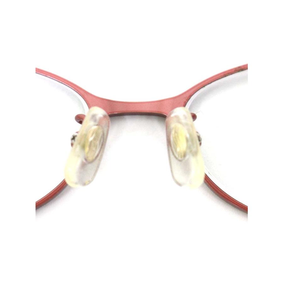 ハスキーノイズ H-155 メガネ ピンク メタルフレーム オーバル ITDUW2S5G7KB |  | 02