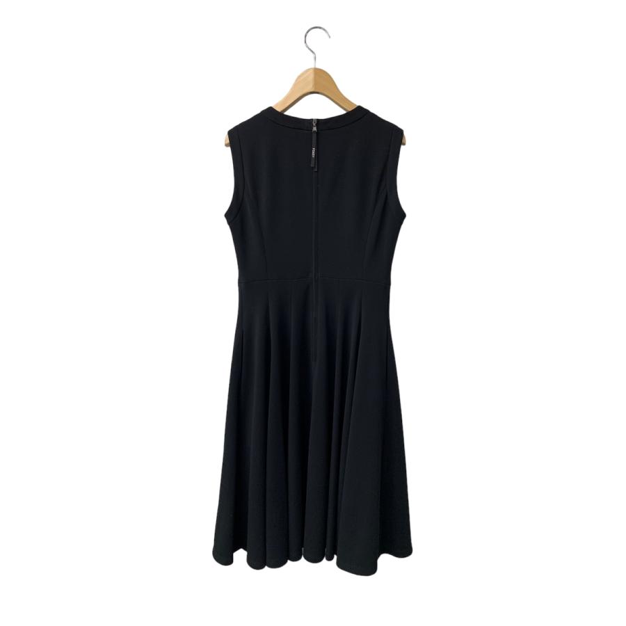 美品 フォクシーニューヨーク ワンピース フレア Aライン フォーマル 黒 40 フォクシーニューヨーク Dress Laurel 43004 ワンピース 40