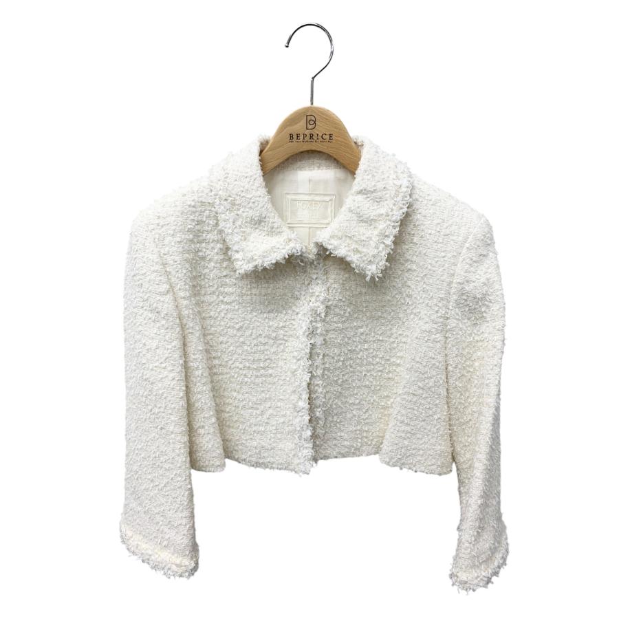 フォクシーブティック Jacket Aria 44159 ジャケット 40 アイボリー
