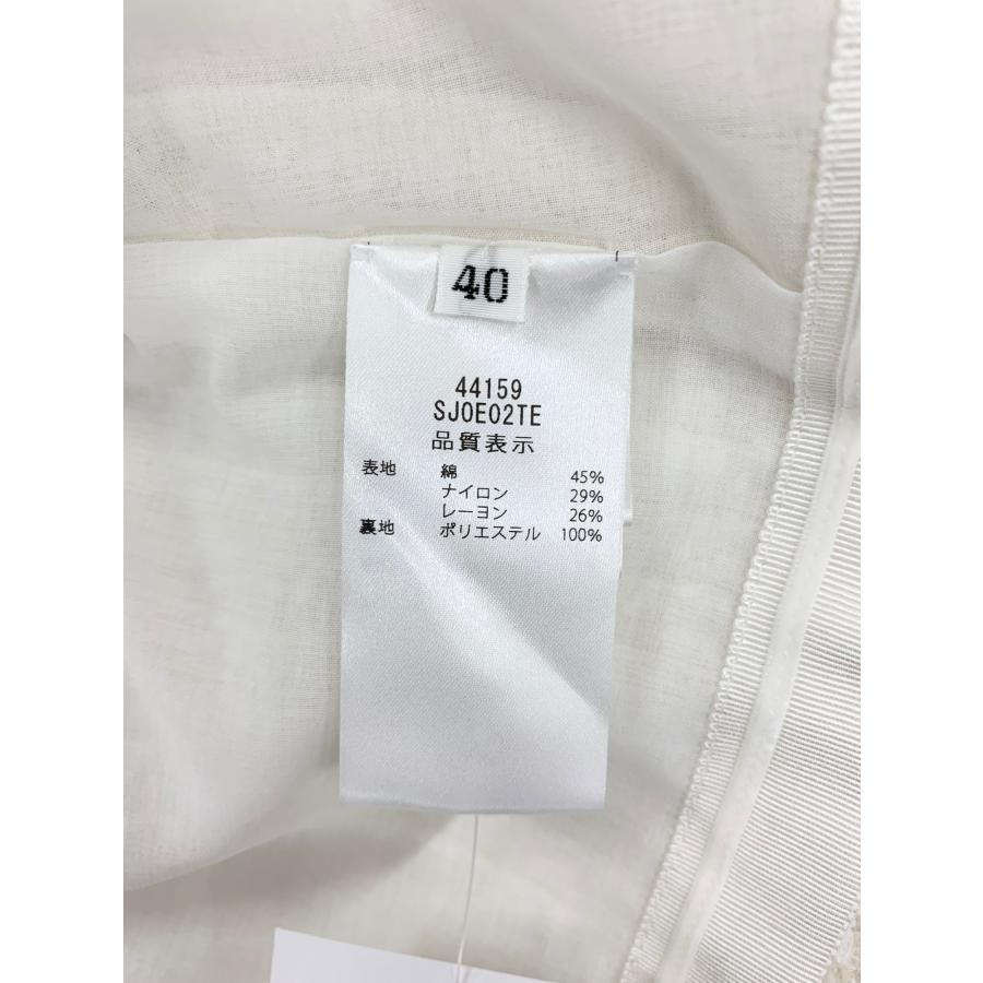 フォクシーブティック Jacket Aria 44159 ジャケット 40 アイボリー