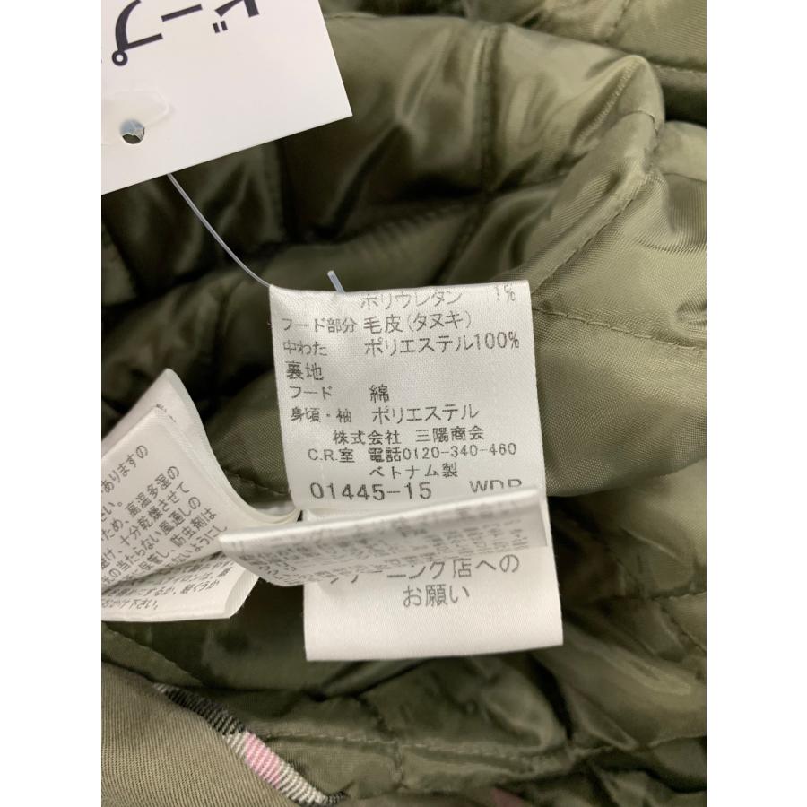 バーバリーブルーレーベル FRF10-541-72 モッズコート 38 カーキ