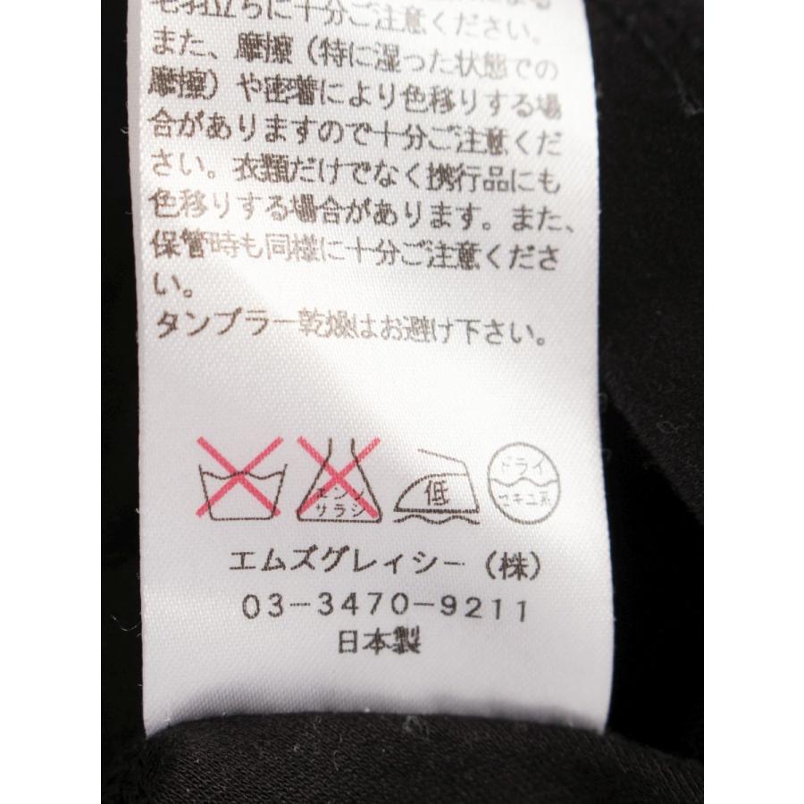エムズグレイシー 325002 Tシャツ カットソー 38 ブラック レース