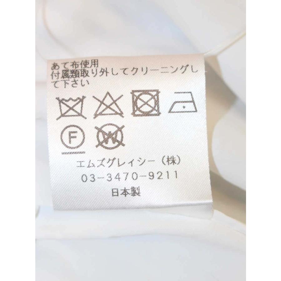 エムズグレイシー Margaret Motif Dress 811339 ワンピース 38 ブルー