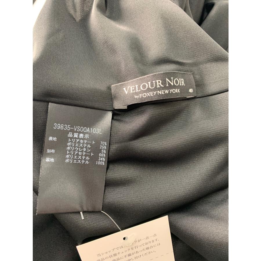 ベロアノワール by フォクシーニューヨーク Dress Velour Blossom 
