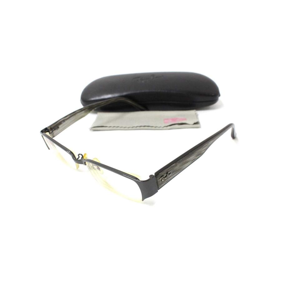 Ray-Banメガネ RB8567 1002 53□17 145ハーフリム度入り レイバン