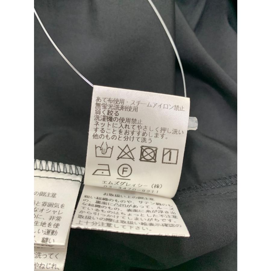 エムズグレイシー 511110 ワンピース 40 ブラック フラワー チュール