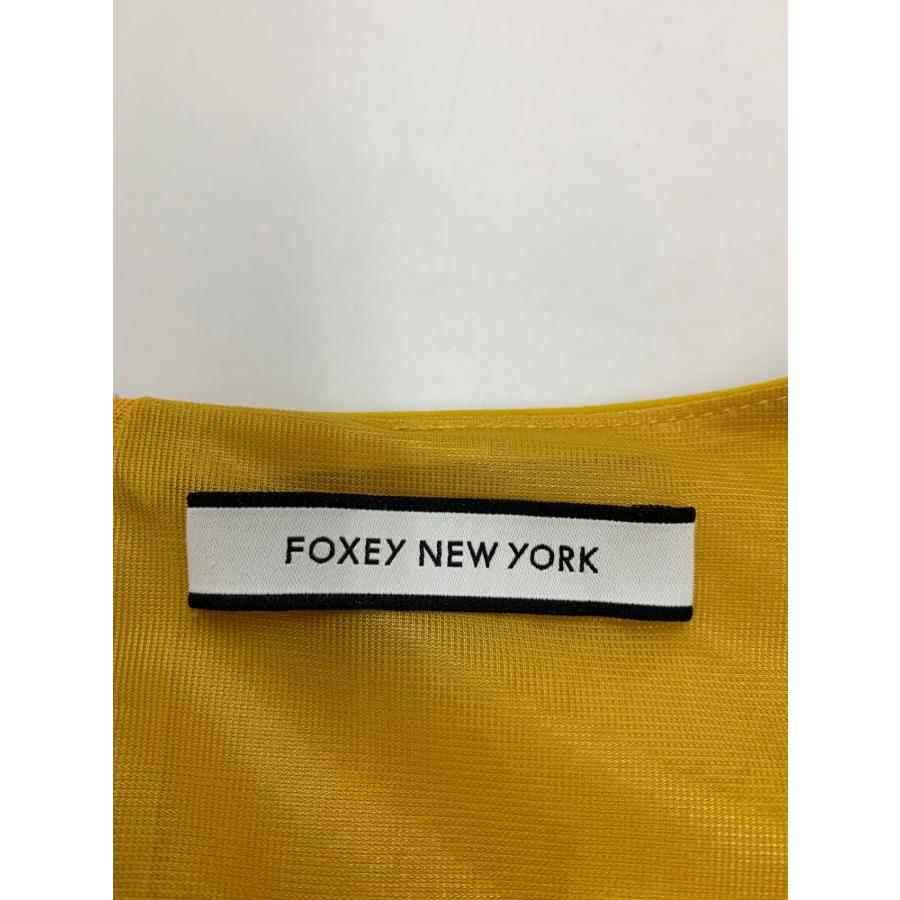 フォクシーニューヨーク バロンドレス 36344 ワンピース 38 イエロー