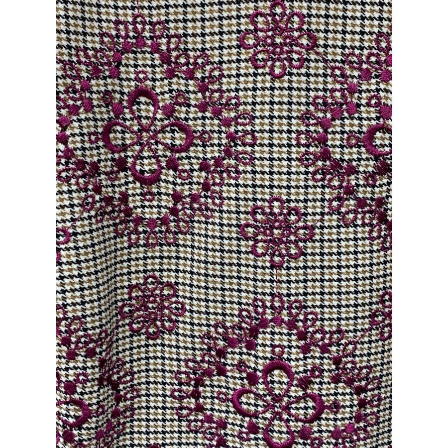 トッカ　FROST ASTER ワンピース　花　刺繍　S ピンク トッカ FROST ASTER ワンピース 花 刺繍 S ピンク