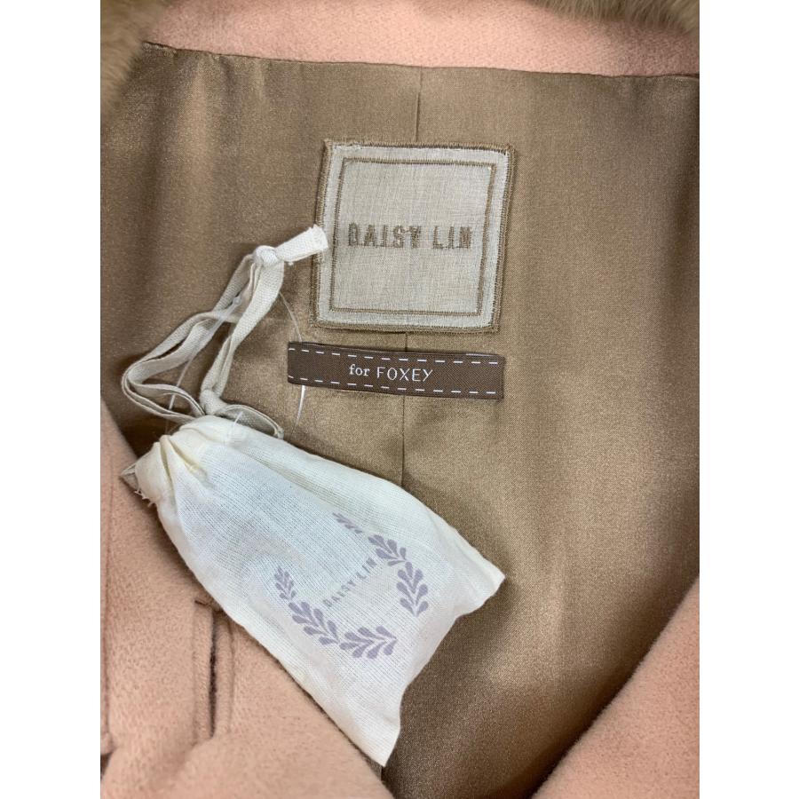 デイジーリンforフォクシー Coat 30321 コート 40 ピンク カシミヤ