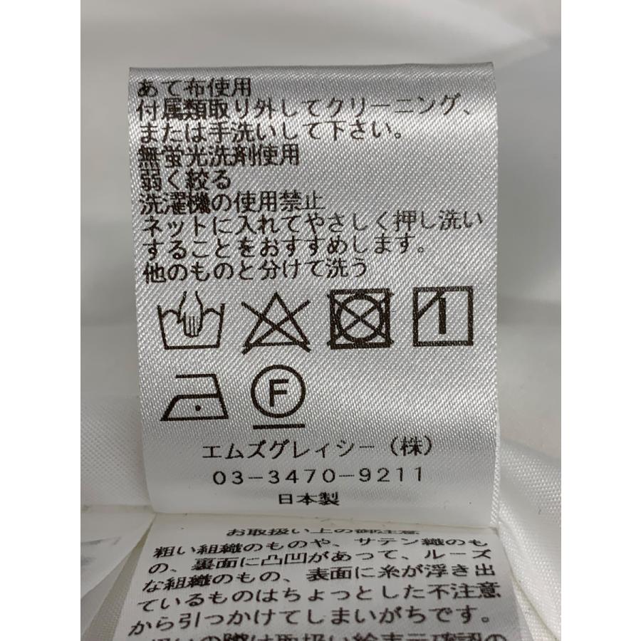 エムズグレイシー 311366 ワンピース 40 ホワイト リボン ITF69UFYRFWC