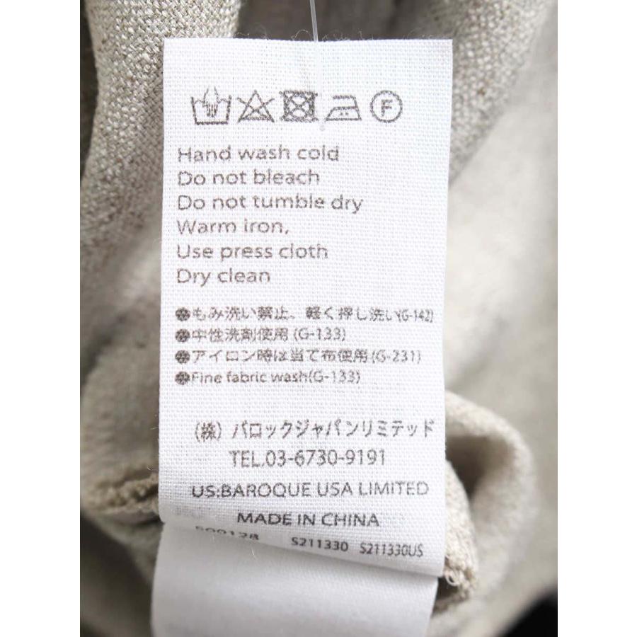 エンフォルド 300ES230-3090 シャツ 38 ベージュ リネンライク