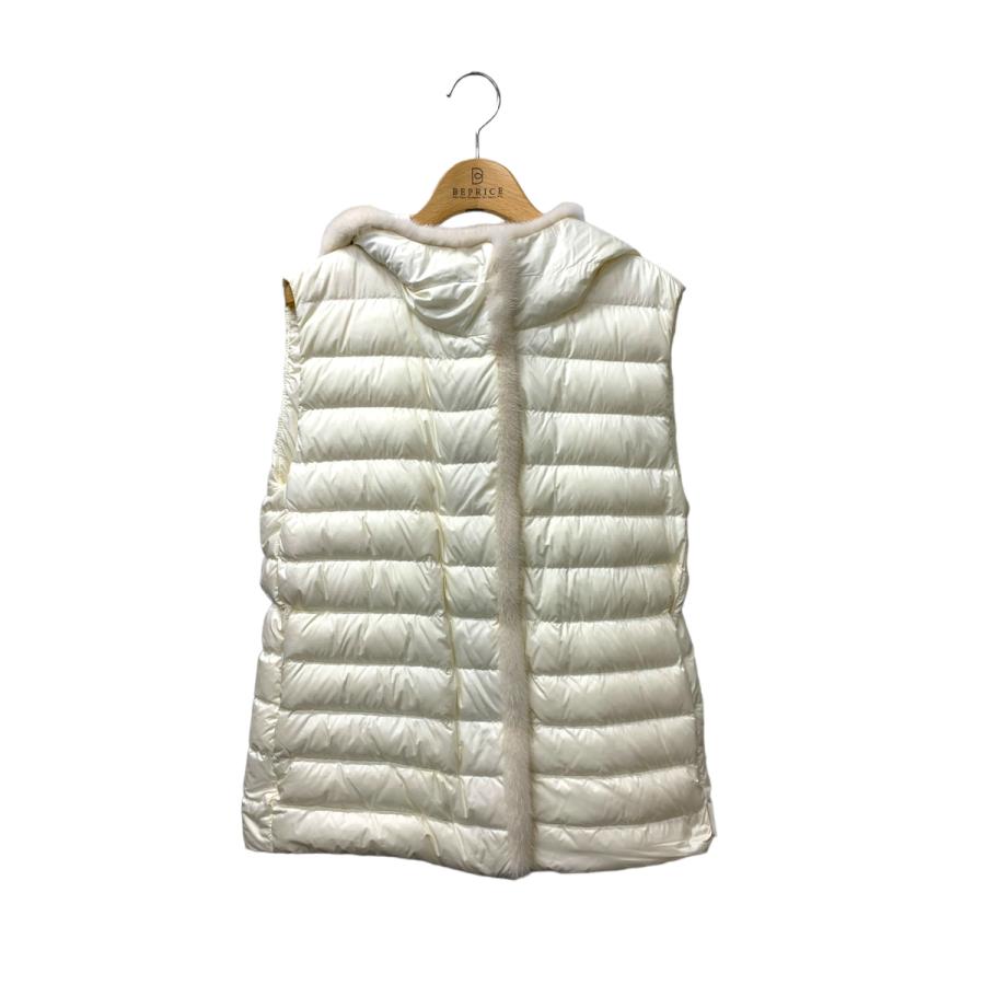 モンクレール BEURRE GILET F10931B10501 C0357 ダウンベスト 00 