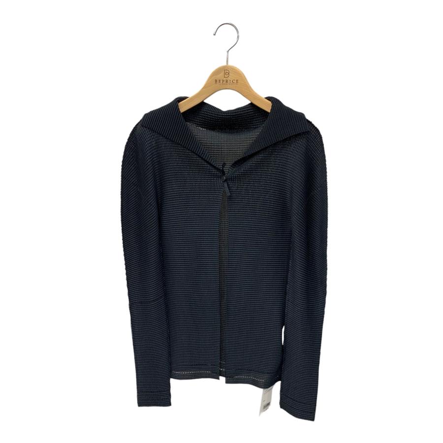 イッセイミヤケ ミーA-POC INSIDE パーカーカーディガン 深緑