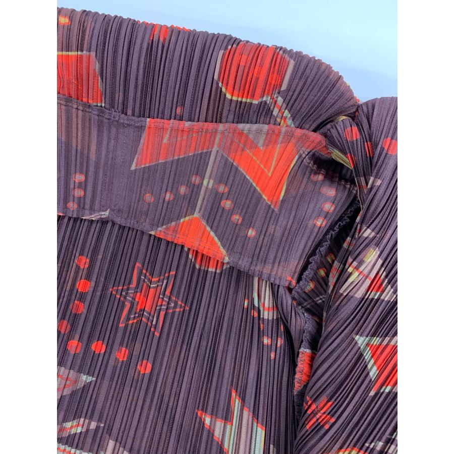 プリーツプリーズイッセイミヤケ PP43-JO863 カーディガン 3 ブラウン  