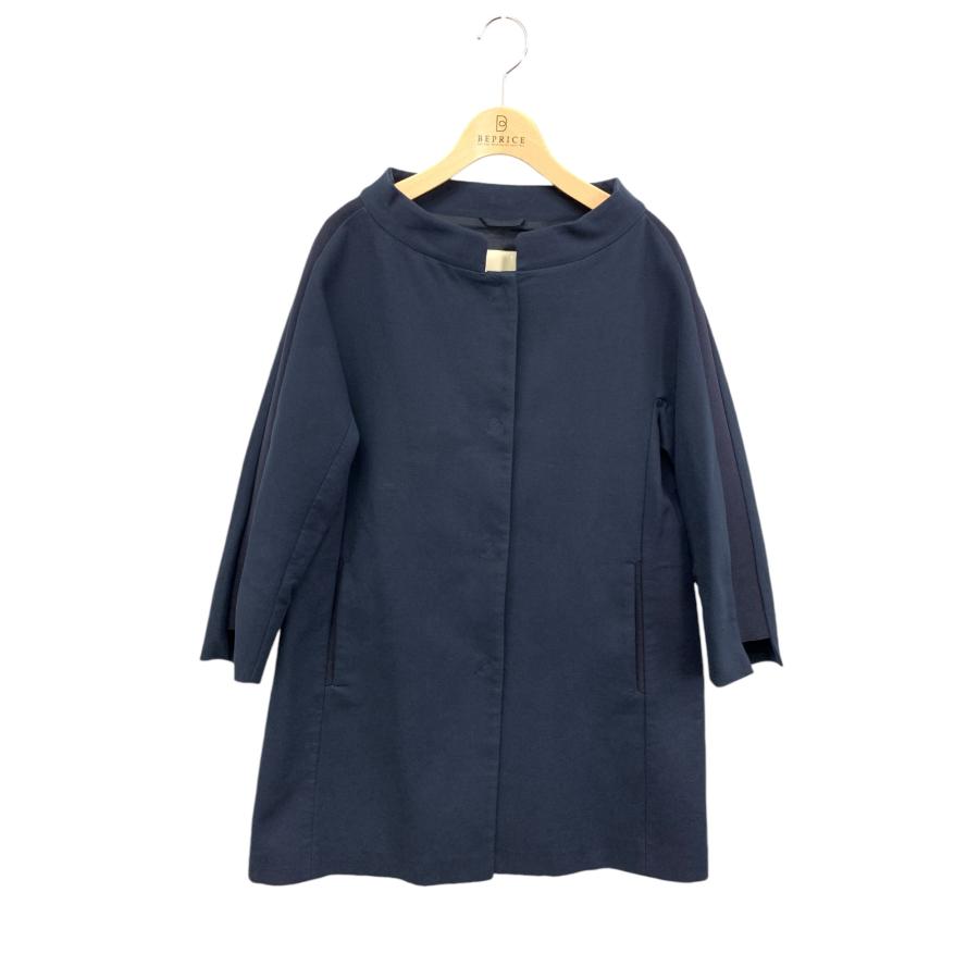 【試着のみ】ヘルノ　オフィサーカラースプリングコート　40 試着のみ】ヘルノ オフィサーカラースプリングコート 40 HERNO ヘルノ