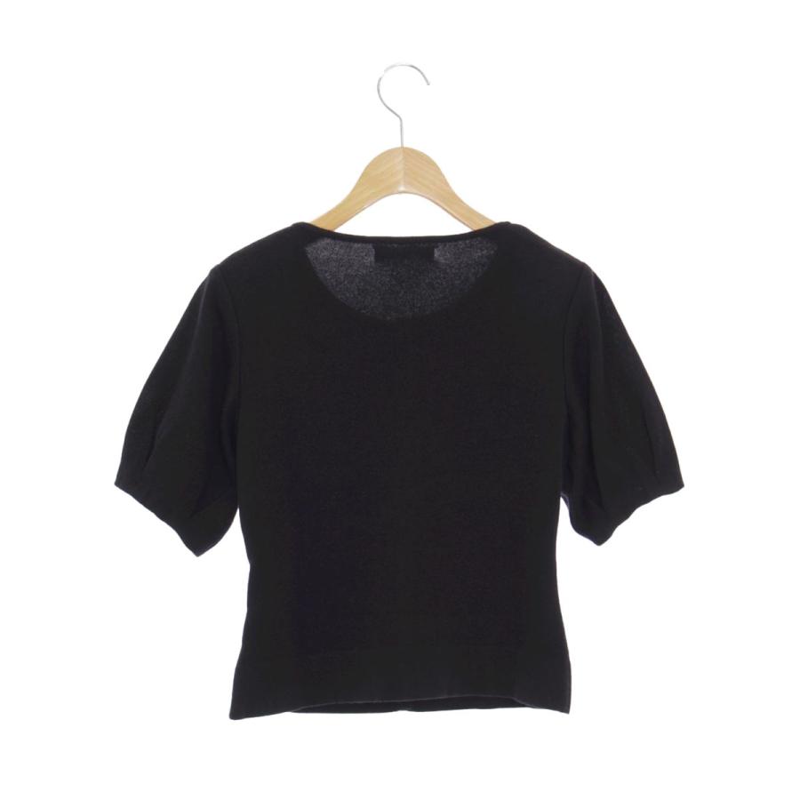 ルネ 5422320 カーディガン 34 ブラック 花 ビーズ ITGAFO18K1N6