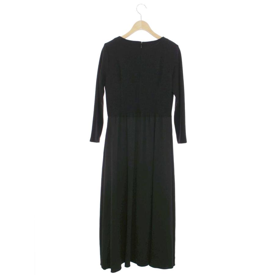 セオリーリュクス 03-0305051-050 ワンピース 38 ブラック ウール混