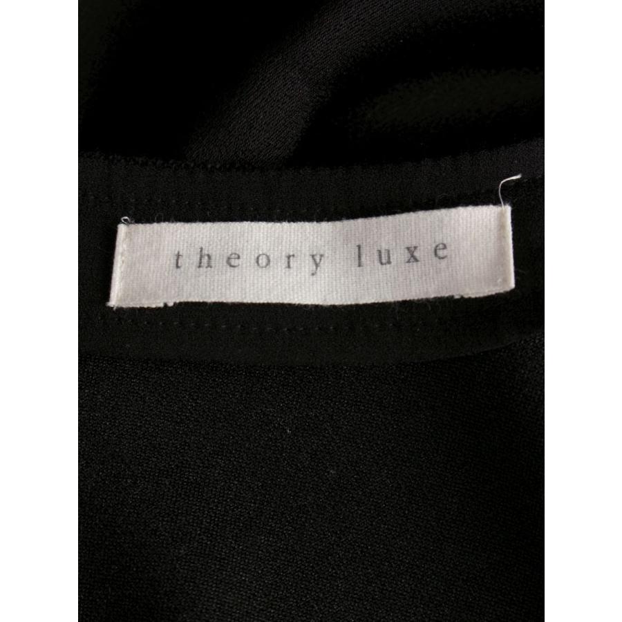 セオリーリュクス 03-0305051-050 ワンピース 38 ブラック ウール混