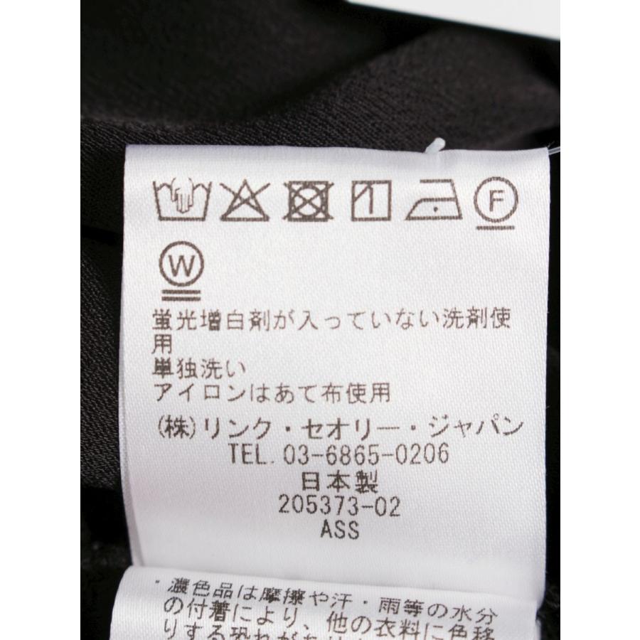 セオリーリュクス 03-0305051-050 ワンピース 38 ブラック ウール混