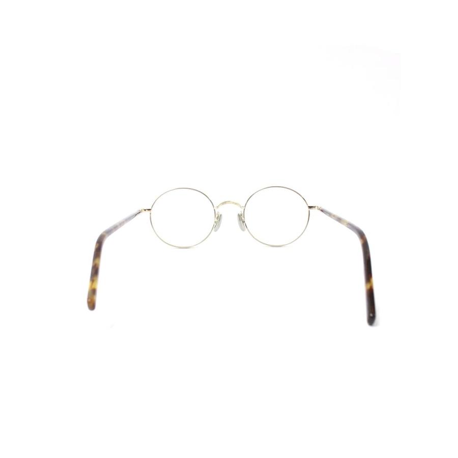 金子眼鏡 KV-150 メガネ シルバー コンビフレーム ラウンド