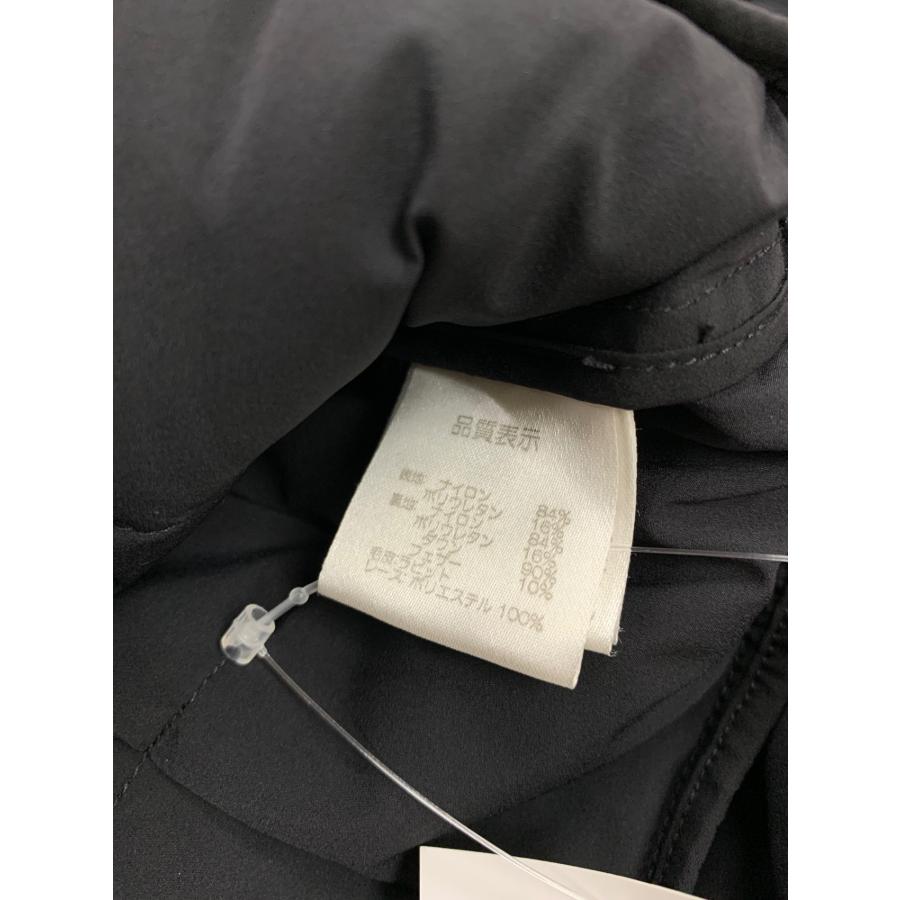 スーパービューティー ダウンジャケット 38 ブラック ビジュー レース