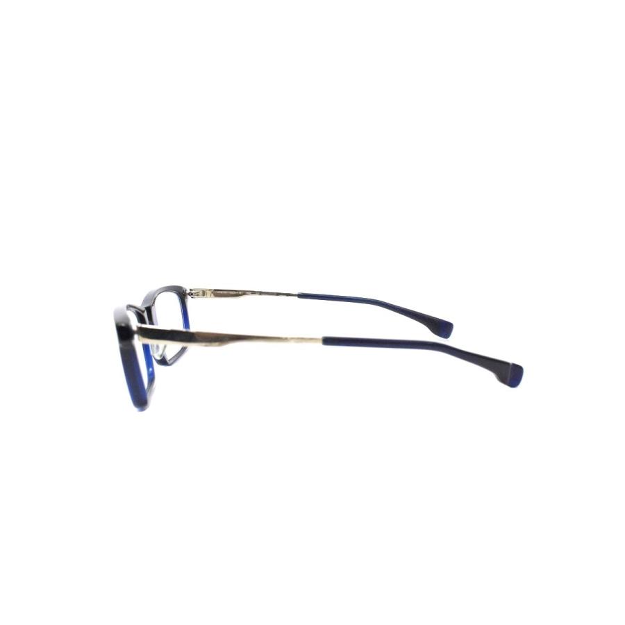 フォーナインズ APM-03 メガネ ブルー コンビフレーム フルリム