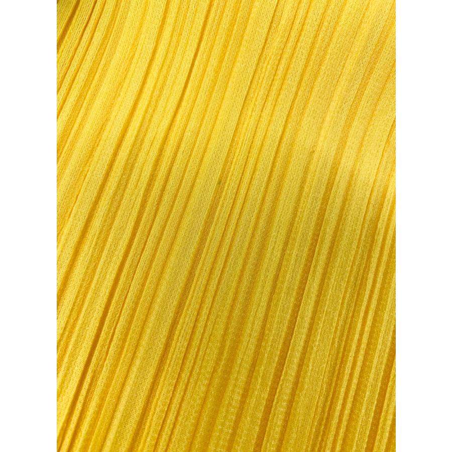 プリーツプリーズイッセイミヤケ PP63-JG101 スカート 2 イエロー  