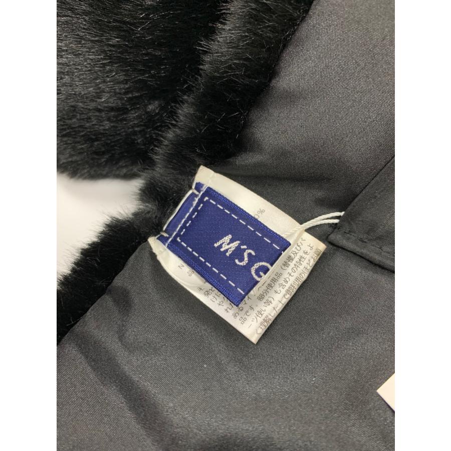 エムズグレイシー 296508 マフラー ブラック わんちゃん フェイク