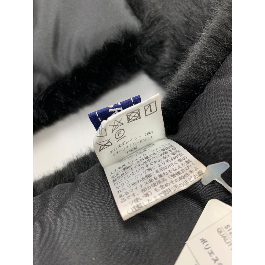 エムズグレイシー 296508 マフラー ブラック わんちゃん フェイク