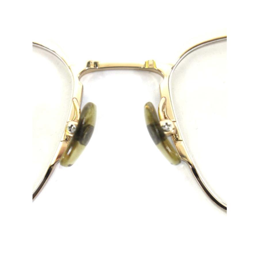 フォーナインズ S-981T メガネ ゴールド/ブラック メタルフレーム