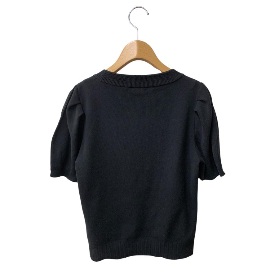FOXEY BOUTIQUE - フォクシーブティック Knit Top Vera 43438 ニットトップス 38 ブラック ITH0B0ZU8KLC フォクシーブティック Knit Top Vera 43438 ニットトップス 38