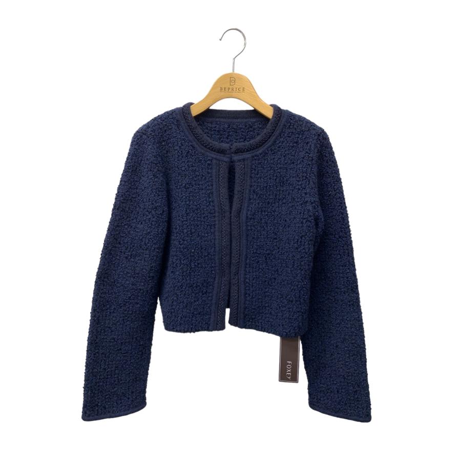 フォクシーブティック KNIT JACKET VIVANA 43760 ジャケット 38