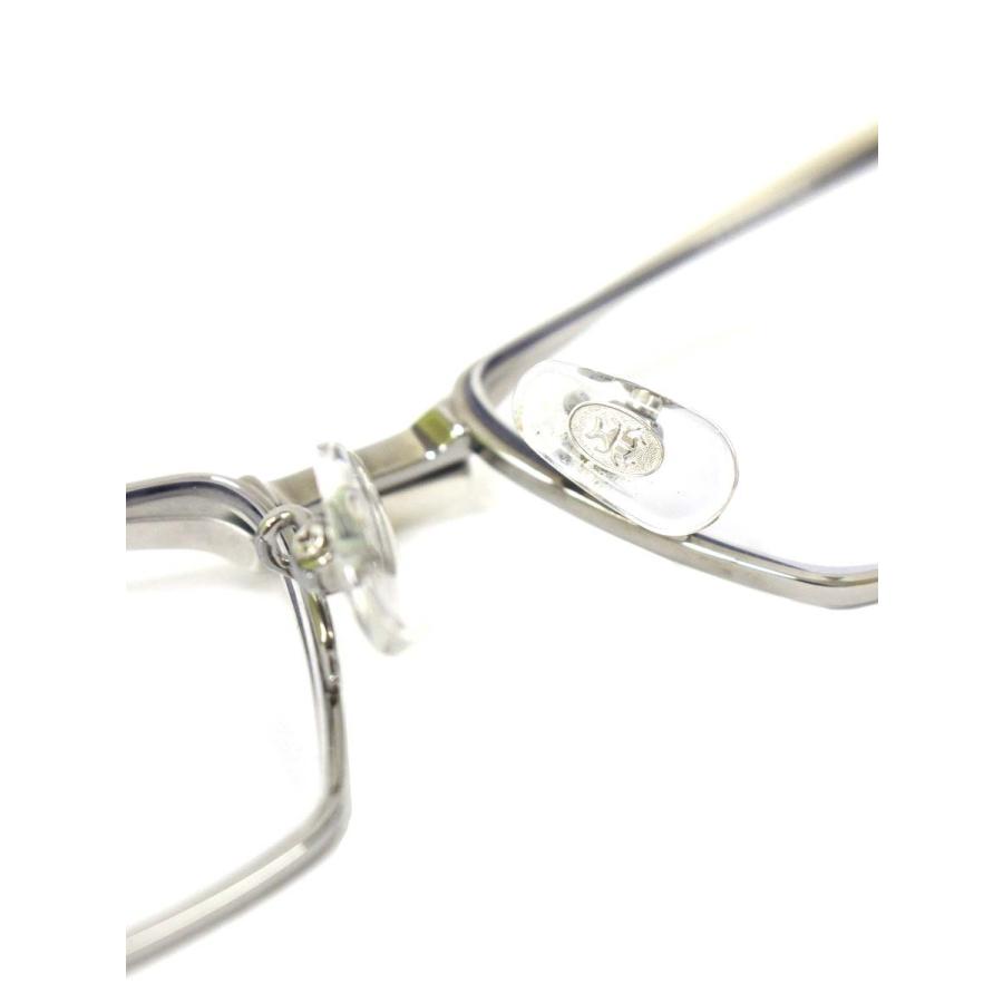 サムライ翔 SS-T107 メガネ シルバー 智 メタルフレーム スクエア