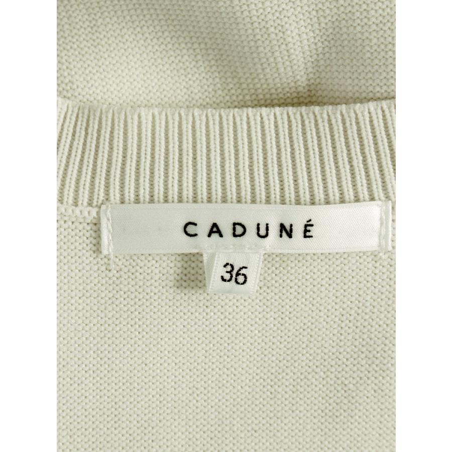 CADUNE カデュネ 川上桃子さんコラボ　チュニックニット ホワイト カデュネ ニットチュニック 73157720 36 ホワイト 川上桃子コラボ