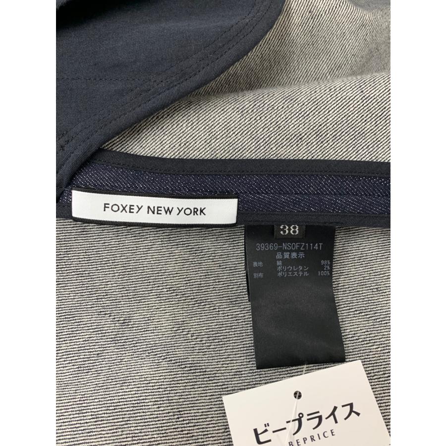 フォクシーニューヨーク ドレス インディゴ 39369 ワンピース 38