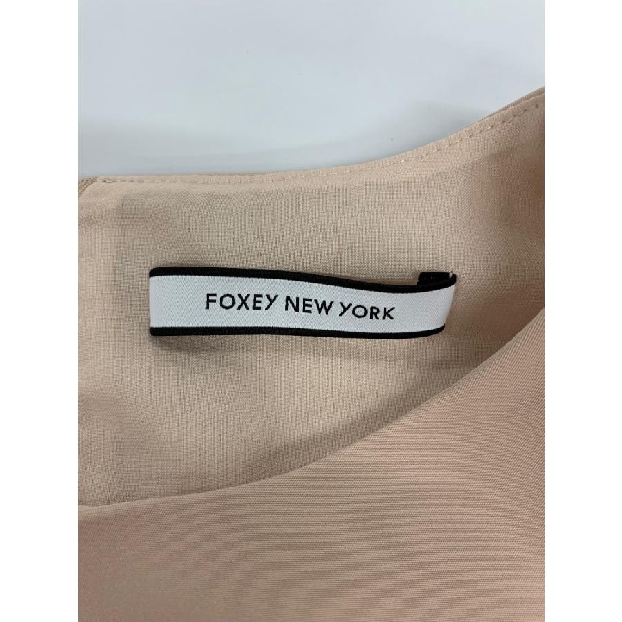 FOXEY NEW YORK ひざ丈ワンピース 40 ベージュ 楽天市場】クリアランスSALE【美品】フォクシー ニューヨーク