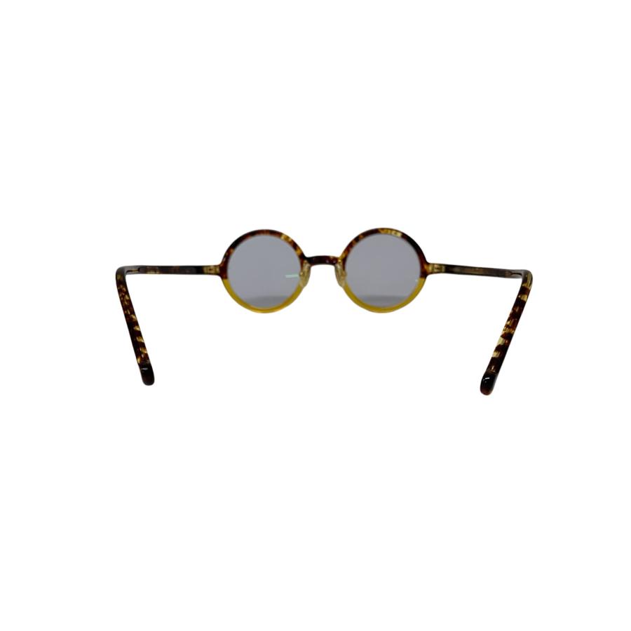 白山眼鏡店 round classic メガネ 眼鏡 ブラウン べっ甲柄 セル
